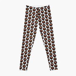 Ateez Leggings - ATEEZ Jeong Yunho Logo Atiny Fan Design  Leggings RB0608