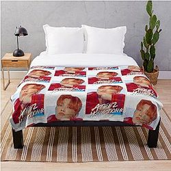 Ateez Blanket - Ateez Hongjoong Throw Blanket RB0608