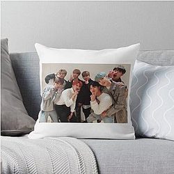 Ateez Pillows - ATEEZ Throw Pillow Cover RB0608