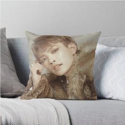 Ateez Pillows - Ateez Hongjoong Throw Pillow Cover RB0608