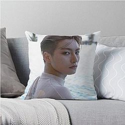 Ateez Pillows - Ateez Seonghwa Throw Pillow Cover RB0608