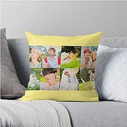 Ateez Pillows - ATEEZ Seasons Greetings  Throw Pillow Cover RB0608