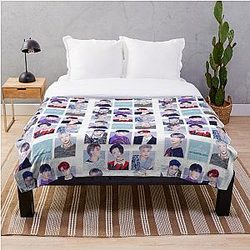 Ateez Blanket - Ateez Throw Blanket RB0608