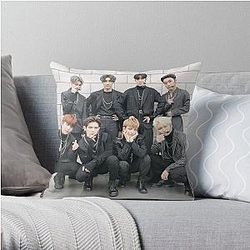 Ateez Pillows - ATEEZ Throw Pillow Cover RB0608