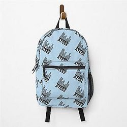 Ateez Backpacks - Ateez Kpop Members Boy Group Logo T-Shirt Backpack RB0608