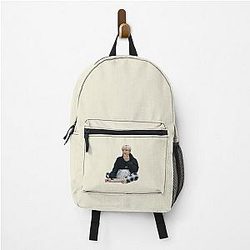 Ateez Backpacks - Cute Ateez Yunho Blonde Hair Pajamas  Backpack RB0608