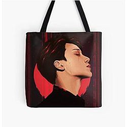 Ateez Bags - ATEEZ SAN All Over Print Tote Bag RB0608