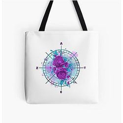 Ateez Bags - Ateez Blooming Compass All Over Print Tote Bag RB0608