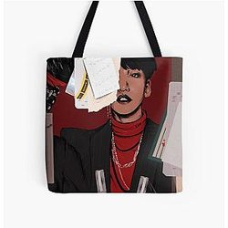 Ateez Bags - Yunho Teaser  All Over Print Tote Bag RB0608