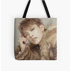 Ateez Bags - Ateez Hongjoong All Over Print Tote Bag RB0608