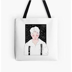 Ateez Bags - Hongjoong Space Oddity All Over Print Tote Bag RB0608