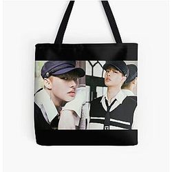 Ateez Bags - ATEEZ Mingi Inception All Over Print Tote Bag RB0608