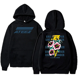 World Tour Like a Thunder DTNK0602 Ateez Hoodies