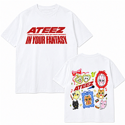 In Your Fantasy Tour Frames Chibi LA0209 Ateez T-Shirts