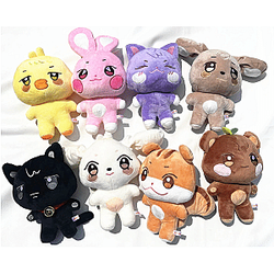 Ateez Plushies - KPOP ATEEZ Plush Doll Aniteez Cartoon Animal Stuffed Toy