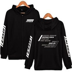 Ateez Hoodies - Ateez Seong Hwa Zip Hoodie #6 ATZ0112