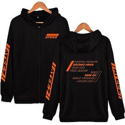 Ateez Hoodies - Ateez Zip Hoodie #5 ATZ0112