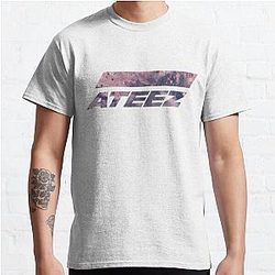 Ateez T-Shirts - ATEEZ Logo Classic T-Shirt RB0608