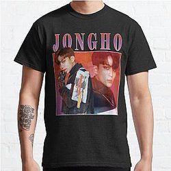 Ateez T-Shirts - Jongho ATEEZ Classic T-Shirt RB0608