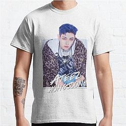 Ateez T-Shirts - Ateez Hongjoong Classic T-Shirt RB0608