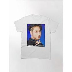 Ateez T-shirts - SEONGHWA "THE WORLD EP.1 : MOVEMENT GUERRILLA" Classic T-Shirt