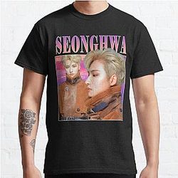 Ateez T-Shirts - Seonghwa ATEEZ Classic T-Shirt RB0608