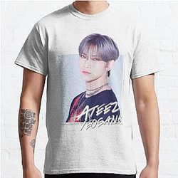 Ateez T-Shirts - Ateez Yeosang Classic T-Shirt RB0608