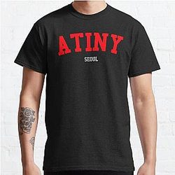 Ateez T-Shirts - KPOP ATEEZ ATINY SEOUL Classic T-Shirt RB0608