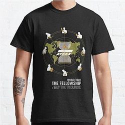 Ateez T-Shirts - ATEEZ The Fellowship: Map the Treasure Classic T-Shirt RB0608