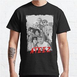 Ateez T-shirts - Ateez Members Poster Graphic Tee
