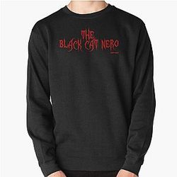 Ateez Sweatshirts - KPOP ATEEZ The Black Cat Nero Pullover Sweatshirt RB0608