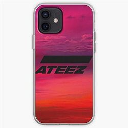 Ateez Cases - ATEEZ sunset dream logo phone case iPhone Soft Case RB0608