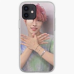 Ateez Cases - Hongjoong 71619 selca iPhone Soft Case RB0608