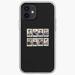 Ateez Cases - Ateez polaroids iPhone Soft Case RB0608