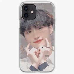 Ateez Cases - Ateez Seonghwa Angel Edit iPhone Soft Case RB0608