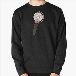 Ateez Sweatshirts - KPOP ATEEZ Lightstick Lightiny (White) Pullover Sweatshirt RB0608