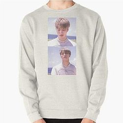 Ateez Sweatshirts - ATEEZ Seonghwa Wave Pullover Sweatshirt RB0608