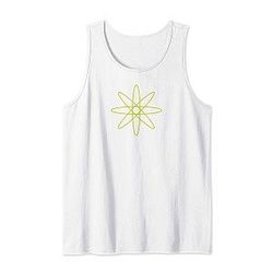 Atomic Age Nuclear Pattern Tank Top