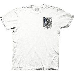 Attack on Titan T-shirt Store - White AOT Anime T-shirt