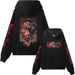 Attack on Titan Hoodies – Die letzte Saison Eren Titan Harajuku Pullover Hoodie