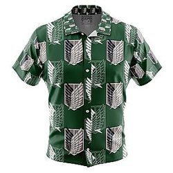 Attack On Titan Survey Corps Hawaiian Shirt