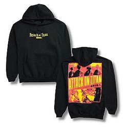 Attack On Titan Hoodies – All Characters Anime Pullover Hoodie