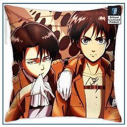 Attack On Titan Pillows -  Levi Ackerman And Eren Yeager