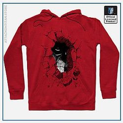 Attack On Titan Hoodies - Another Titan In The Wall Hoodie