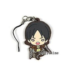 Attack On Titan Keychains - Eren Yeager Rubber Keychain
