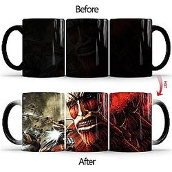 Attack On Titan Mugs - Titan Color Changing Mug