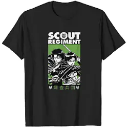 Scout Regiment PTTT2805  Attack On Titan Shirt