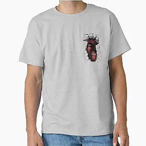 Titan Colossal Wall Attack on Titan Fanart Classic T-Shirt