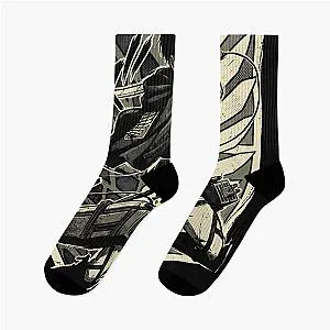 Attack on Titan Levi Ackerman Action Anime Shirt Socks