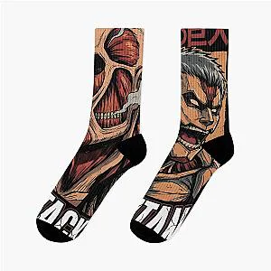 Attack on Titan Colossal Titans Anime Manga Graphic Tee Socks